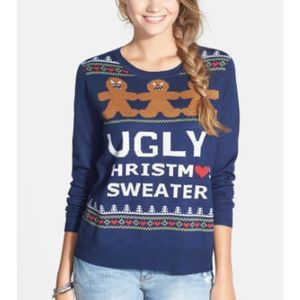 Love By Design Gingerbread Ugly Christmas Sweater